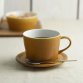 bico coffee cup & saucer brown