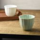 suzune cup white bluegreen