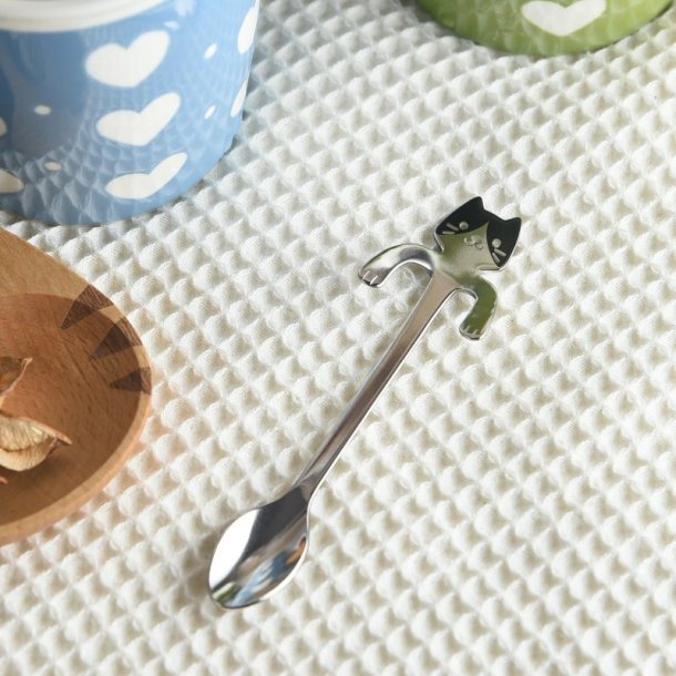 猫カトラリー ハチワレ猫