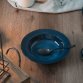 Nordic blue deep-blue pasta bowl