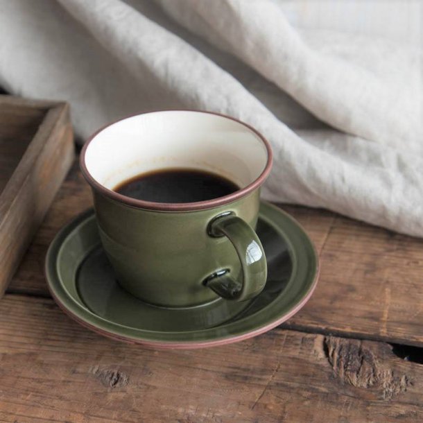 Baudou Cup & Saucer - Garden Green