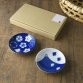 【Boxed set of 2 patterns】 Chidorizukushi 9.5cm small dish set - Ume chidori & Fuji chidori