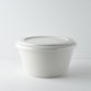 TRIP WARE Straight Bowl 160 + Lid 160 - white glaze