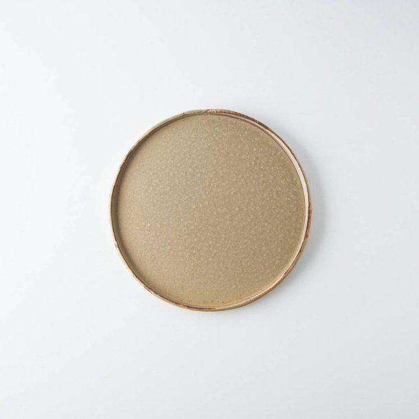 寿山窯 branche ブランシュ 16cmプレート (S) モカ