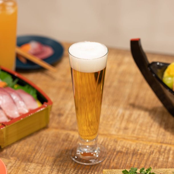 スッキリトールなビールグラス (高さ:20.8㎝)