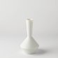 Shinzangama Yamatsu<br />
Frustum vase for one flower - white indigo glaze