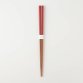 fam. colorful chopsticks (22.5cm) red