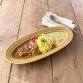 Usual Curry Plate - brown (Racca 31cm Poisson Deep Plate)