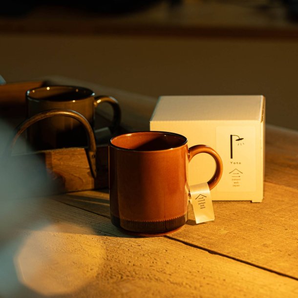 Japanese Yoto Mug Cup - Amber Glow