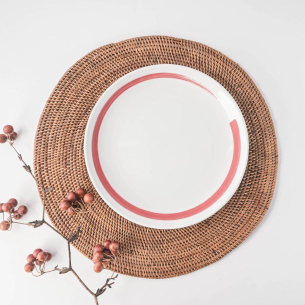 Hakeme Red Line 19cm Plate