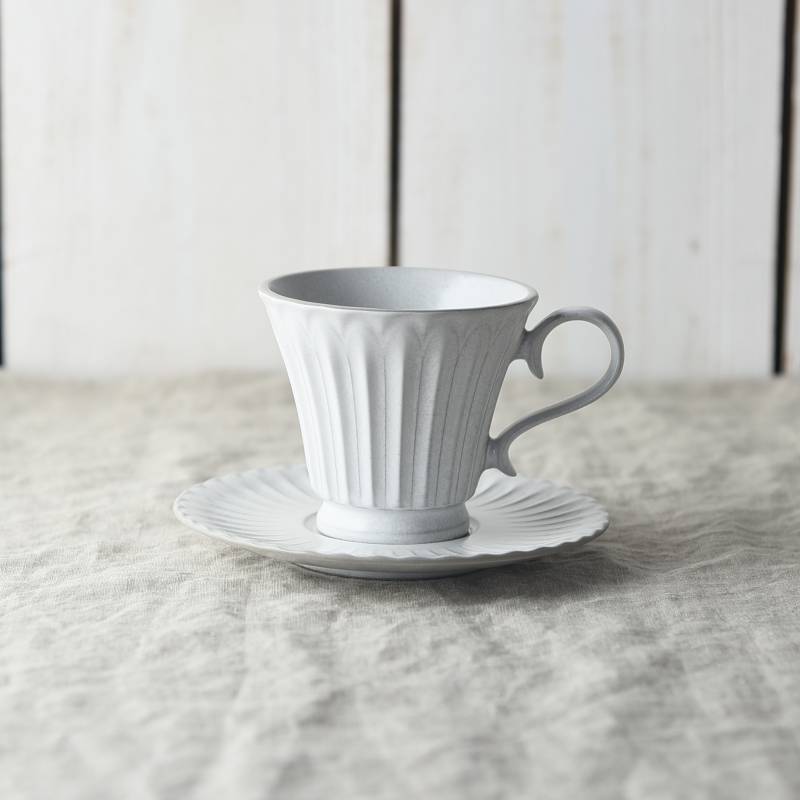 食器 コーヒー カップソーサー セット ブラック ホワイト おしゃれ シュシュグレース 人気海外一番